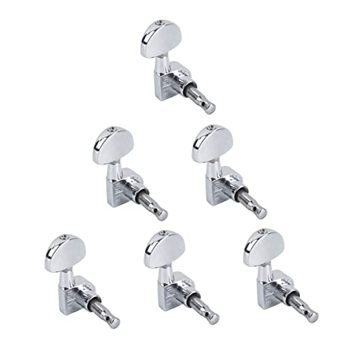 BIUDECO 6Pcs Guitar String Winder Durable Electric Winder for Changes Guitar Bass Ukulele More Comfortable Handle for Easy Use