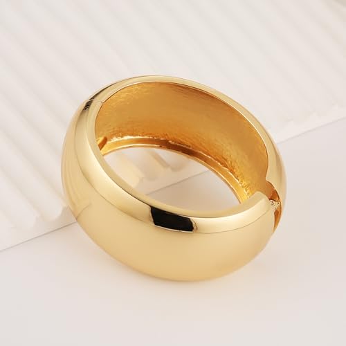 HZMAN Chunky Cuff Bracelets for Women by HZMAN - Used condition - Image 5