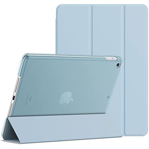 JETech Case for iPad (9.7-Inch, 2018/2017 Model, 6th/5th Generation), Smart Cover Auto Wake/Sleep (Light Blue)