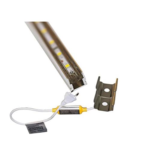 Ogeled 1-50 M aluminium lister LED remsa 60 LED per meter Slim LED vattentät dimbar 230 V