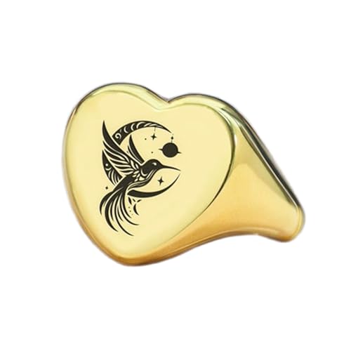 Bague colibri romantique en argent doré, le bijou bohème pour sublimer vos tenues