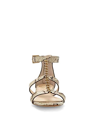 Vince Camuto Women's Footwear Women's Sereney Flat Sandal, Animal Print, 6.5 #TOP1
