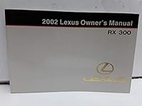 2002 Lexus RX300 Owners Manual Guide B076WJ18GF Book Cover