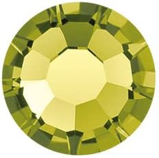 Miniatura 20 de 144 piezas SS10 Preciosa Maxima Cristal Checo Parte trasera plana 438 11 615, diamantes de imitación para manualidades, naranja neón