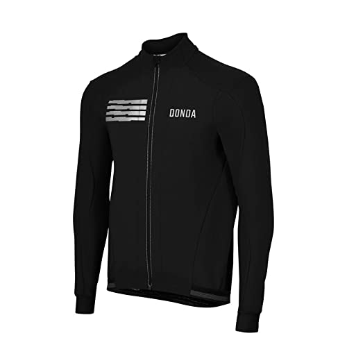 Giacca da uomo - Impermeabile Running Walking Warmer Zip Up Jacket per gli uomini - Torrential Jacket Nero