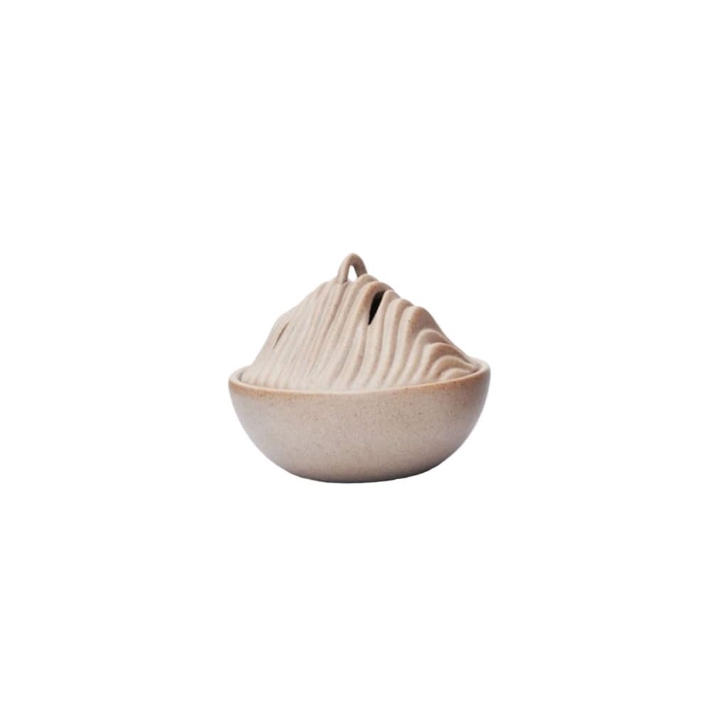 Porta incenso Brucia incenso Brucia incenso in ceramica Brucia incenso a disco di sandalo Brucia incenso per uso domestico Cerimonia del tè Purificazione interna Incenso per aria Bruciatore per aroma