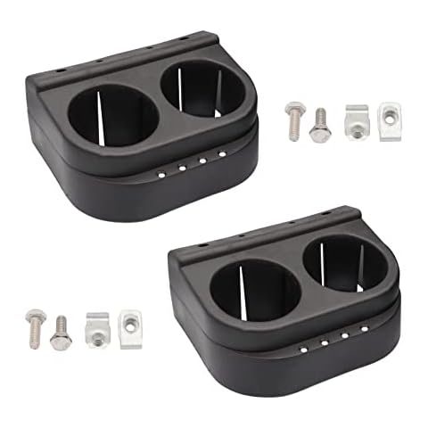 Club Car DS Golf Cart Dual Cup Holder Kit 1993-Up-2 Packs Cover