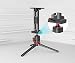 SMALLRIG Metal Holder for iPad, Tablet Tripod Mount Adapter with 2 Cold Shoe, 1/4" Screw Acra Swiss Rail Mount, for iPad for Surface for other 7.9" to 12.9" Pad - 2930
