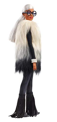 Barbie FWJ27 Signature Styled By Iris Apfel Collector Puppe für Sammler, Modeikone mit Fellweste, ab 6 Jahren – Bild 4