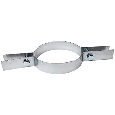 FOXY METAL FABRICATION Chimney Flexible Flue Liner Top Clamp To Fit 5" Flexible Flue Liner Cover