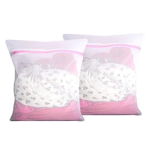 2 Pièces Filet Linge Machine à Laver, 30 x 40 cm Sac, Avec Ffermeture éclair Dissimulée, Sac Lavage Linge Delicat Empêche les Vêtements de se Déformer