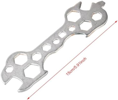 IEUDNS 2X Small Bike Wrench Spanner Hexagonal Repair Tool Removal Flat - 3