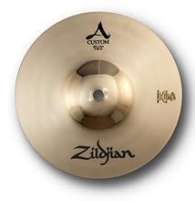 Brilliant finish 8" A Custom series hand made splash cymbal Bright sound with short sustain Fast, colorful, short crash sound Very musical Copper Tin ratio of 80/20