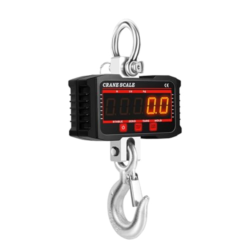 Balance à grue électronique de 1000 kg avec écran LCD et contrôle à distance