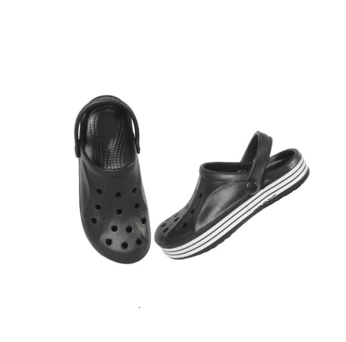 Vertis Unisex-Adults Black Clog - 9 UK (B07PLFM1CL) Amazon Price History, Amazon Price Tracker