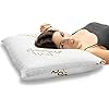 Nackenstützkissen Flowen Kopfkissen Nackenschmerzen Orthopädisches Nackenkissen Memory Foam Kissen Pillows for Sleeping Ergonomisches Nackenschmerzen Polyester Hypoallergen Antibakteriell