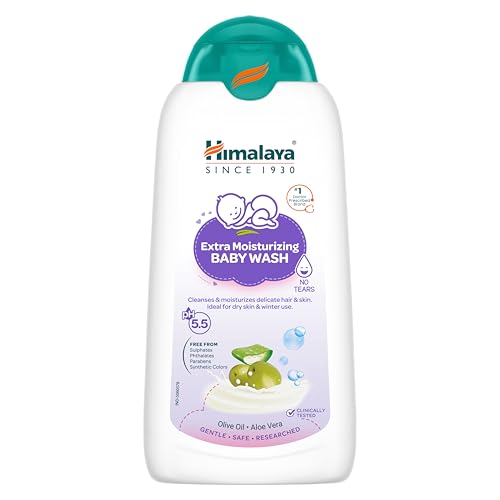 Himalaya Baby Care Extra Moisturizing Baby Wash, 200ml