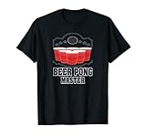 Beer Pong Master Beber Cerveza Camiseta