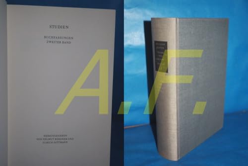 Studien: Buchfassungen. Zweiter Band [German] 3170056425 Book Cover