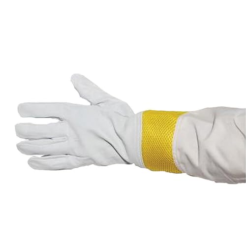 Mann Lake Vented Goatskin Gloves - Medium