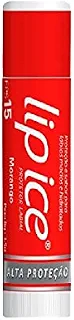 Lip Ice® Protetor Labial Fps15 Protege e hidrata os lábios - Morango 3.5G