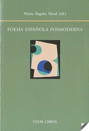 Portada de Poesia Española Posmoderna