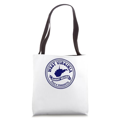 West Virginia Almost Heaven Wild and Wonderful Tote Bag