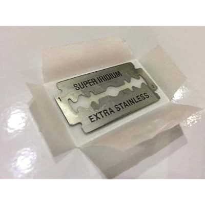 Wizamet Super Iridium Double Edge Razor Blades Pack of 50