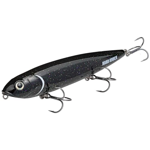 Strike King (HCKVDSDHK-668) KVD Sexy Dawg Hard Knock Fishing Lure, 668 - Black Lab, 5/8 oz, Premium Topwater Lure