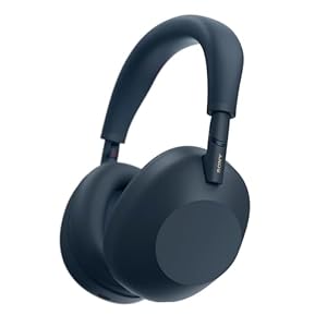 Sony WH-1000XM6 The Best Noise Canceling Wireless Headphones, HD NC Processor QN3, 12 Microphones, Adaptive NC Optimizer, Mastered by Engineers, Studio-Quality, 30-Hour Battery, Midnight Blue