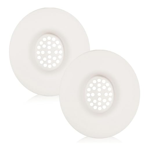 Aiivioll Silicone Solo 4 Ear Pads Cover for Beats Solo 4, Washable Sweat Earpad Covers for Solo 4 Wireless Headphones Accessories Protective Pads Cover, Anti-Scratch Ear Cushions Cover (Off-White) miniatura 1