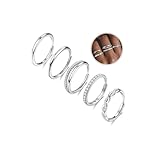 YADOCA Bague Argent Femme, Bagues Réglable Zircone Cubique Plaqué Or 14K Pouce Bague de Fiançailles Femme Bague Promesse Mariage Bagues Argent/Or Cadeau Femme