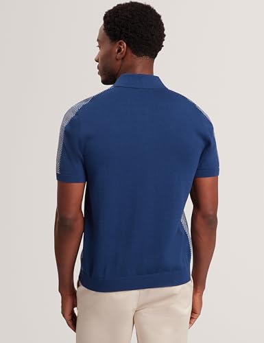 Camiseta Ted Baker para Hombre Manga Corta Tejido Pesado Texturizada Casual miniatura 3