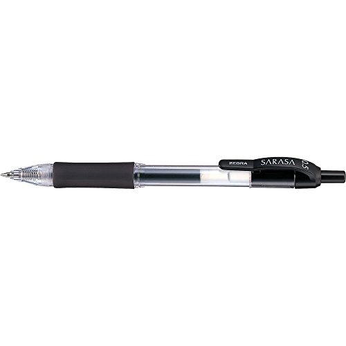 Stylo à bille gel Noir Zebra 46710 pour écriture fluide au quotidien