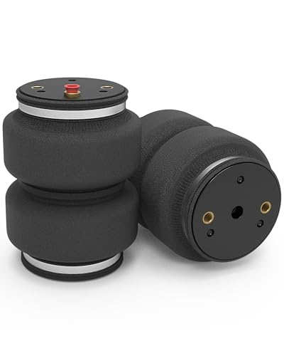 RETRUE 2PCS Universal Air bags Air Suspension Spring with Internal Jounce Bumper 5000 Lbs of Load Leveling Capacity Airbag for Ford F150 F250 F350 Chevy Silverado GMC Sierra Dodge Ram Toyota etc