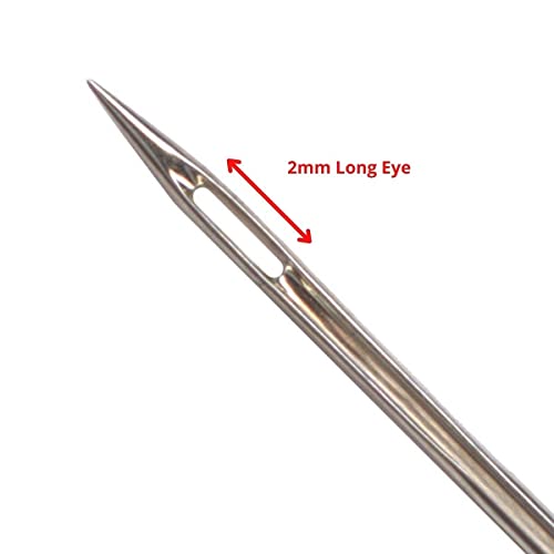 Topstitch Sewing Machine Needles Variety Pack | Sizes (5X80/12, 5X90/14) | Fits Brother, Bernina, Necchi, Elna, Juki, Janome, Kenmore, Pfaff, Singer, White Sewing Machines By Apartment Abc #TOP3