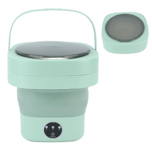 Opiniones de lavadora de ropa Fdit los 10 mejores. 48 Lavadora Portátil Plegable 6.5L, Centrifugado Suave y Drenaje Integrado, Ideal para Apartamentos Camping Viajes Caravana Ropa Interior