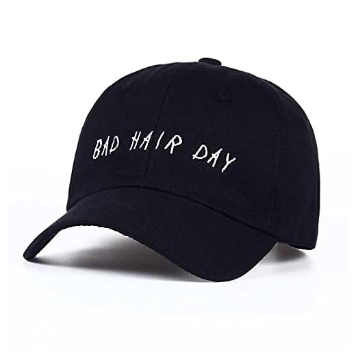 VSDFS Kvinnor Basebollkeps Unisex Casquette Snapback Caps Mössor För Män Märke Bad Hair Day Justerbara Solkepsar Ny Pappa Hatt Svart