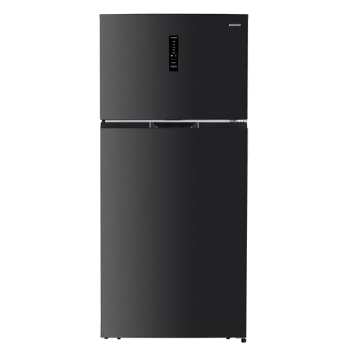 DAEWOO 584L Gross, Net 480L, Top Mount Refrigerator, Dual Inverter Compressor, No Frost, 3 Glass Shelves, LED Light,