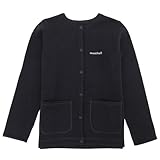 [モンベル] フリースジャケット レディース アウター クリマプラス ニットカーディガン 1106664 (ブラック(BK) /XL)