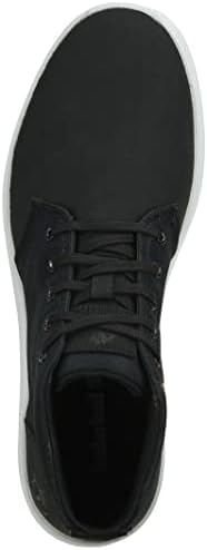 Timberland Davis Square Leather and Fabric Chukka Black Nubuck 10 D (M) | Image 5