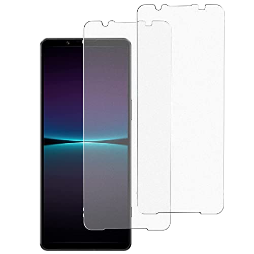 【アンチグレア】 Xperia 1 IV 用 ガラスフィルム さらさら SO-51C SOG06 フィルム サラサラ エクスペリア1 マーク4 保護フィルム ゲーム用 タッチ感 強化ガラス 反射防止 【指紋防止/気泡ゼロ/干渉しない/貼り付け簡単/硬度9H/2枚セット】
