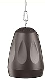 OSD Audio Forza 5.25' Pendant Hanging Speaker 60W, Weather Resistant, Reinforced Cable Suspension, 70V Tap, Single