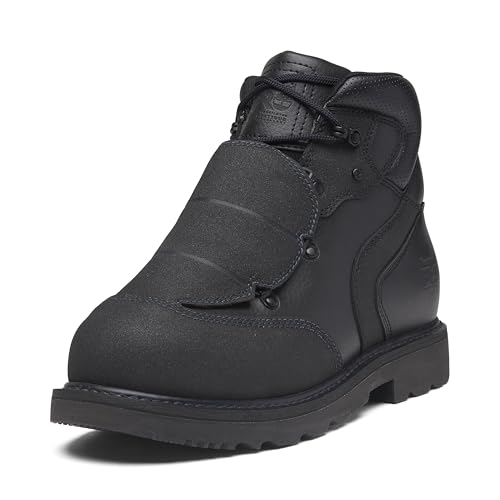 Timberland PRO Timberland PRO Men's Ambridge 6 Inch Composite Safety Toe External MetGuard Industrial Work Boot, Black, 12M