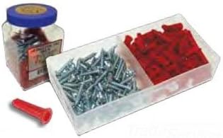 Metallics WAKJ15 Plastic Big Red Conical Wall Anchor Kit 5/16 Inch