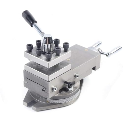 Accesorios de torno miniatura con carrera de 80 mm para mecanizado de metal 2