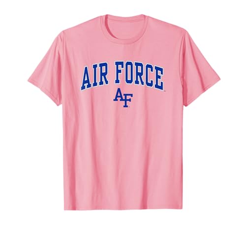 Air Force Falcons Arch Over Pink Officially Licensed T-Shirt