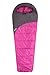 Mountain Warehouse Summit 250 Winter Sleeping Bag - Mummy Shape Fuchsia Right Handed Zip - Regular length (200cm)