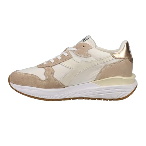 Diadora Womens Venus Dirty Lace Up Sneakers Shoes Casual - Off White3
