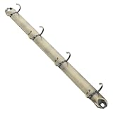 Portable : léger et compact, il est facile à transporter, ce qui le rend idéal pour une utilisation, classeur en métal, pochettes de remplacement